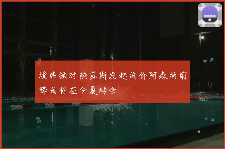 埃弗顿对热苏斯发起询价阿森纳前锋或将在今夏转会