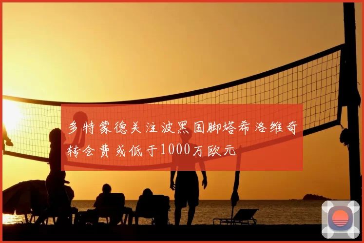 多特蒙德关注波黑国脚塔希洛维奇转会费或低于1000万欧元