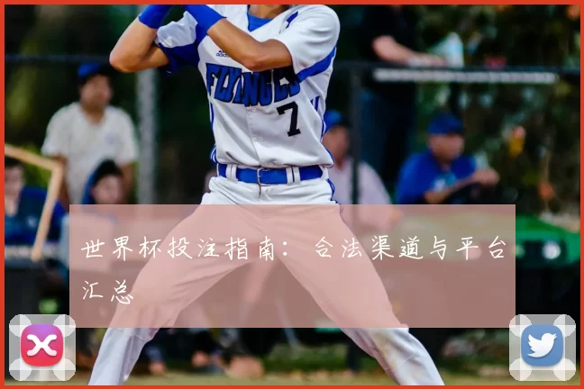 世界杯投注指南:合法渠道与平台汇总