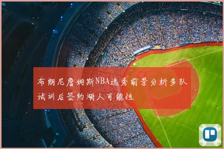 布朗尼詹姆斯NBA选秀前景分析多队试训后签约湖人可能性