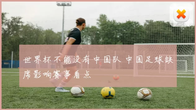 世界杯不能没有中国队 中国足球缺席影响赛事看点